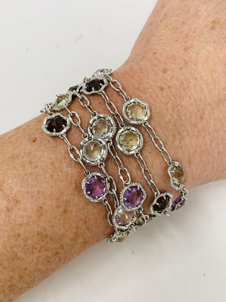 Tacori LUXURY JEWELRY Sterling/Gold/Multi
