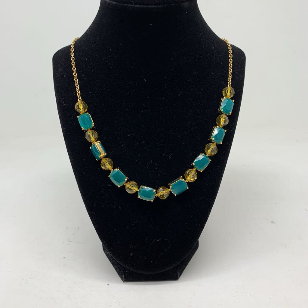 Kate Spade Necklace Emerald/Gold
