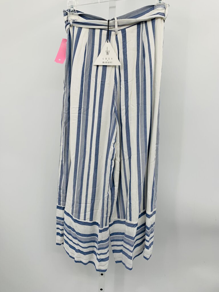 Lost + Wander Pants Wide Leg Blue M