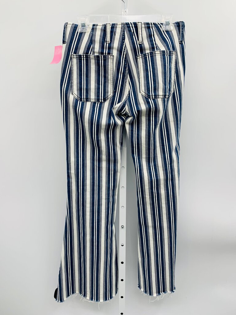 Free People Jeans Flare Navy 2