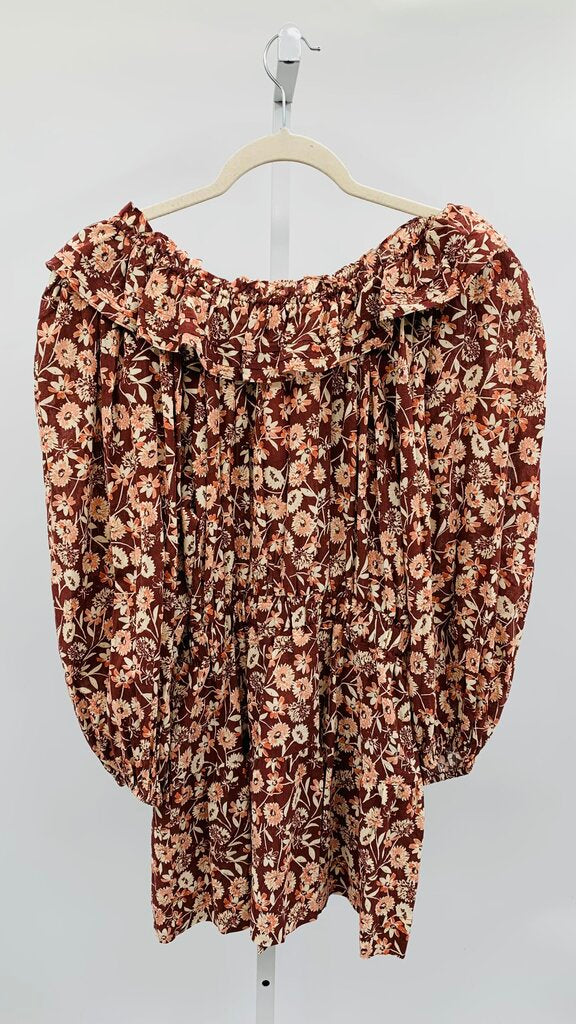 The Westside Dress Brown OS