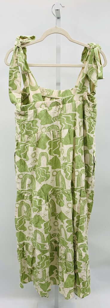 Show Me Your Mumu Maxi Dress Green L