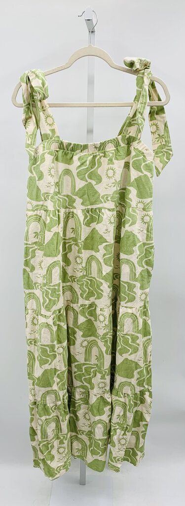 Show Me Your Mumu Maxi Dress Green L