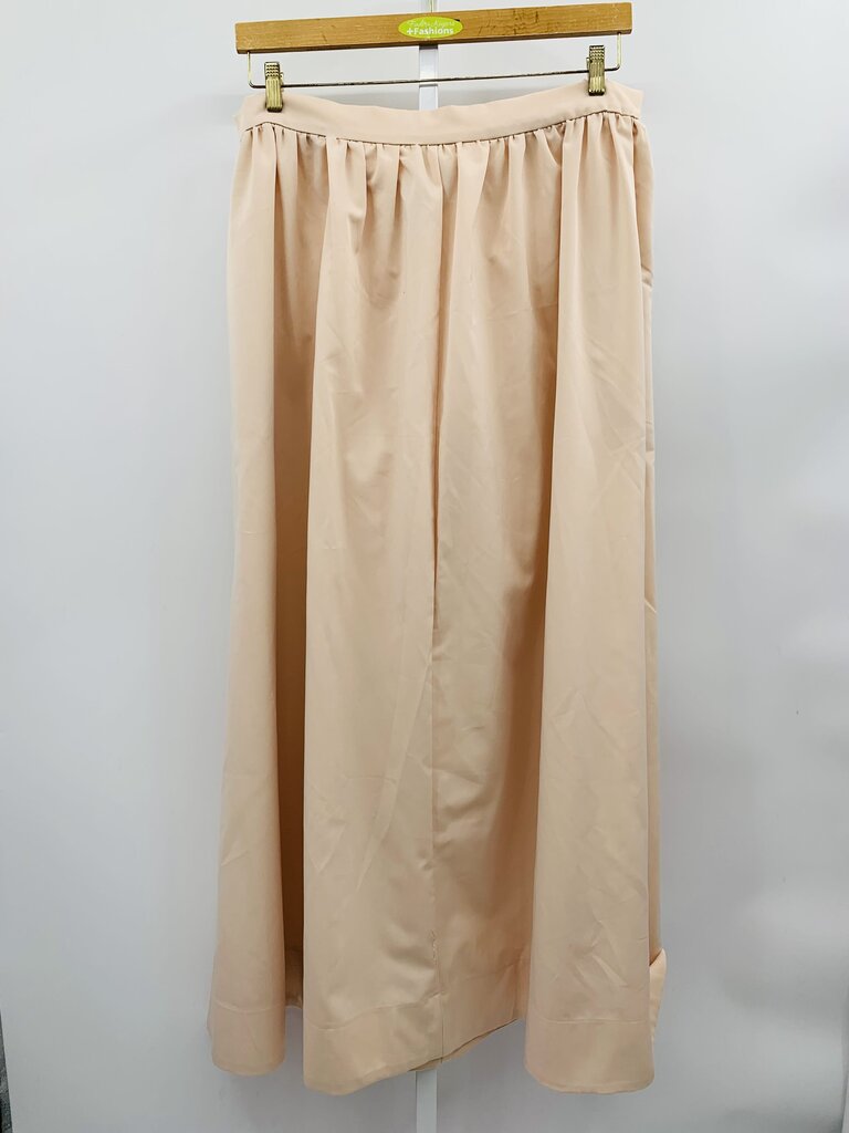 Eloquii Skirt Plus Maxi Beige 20