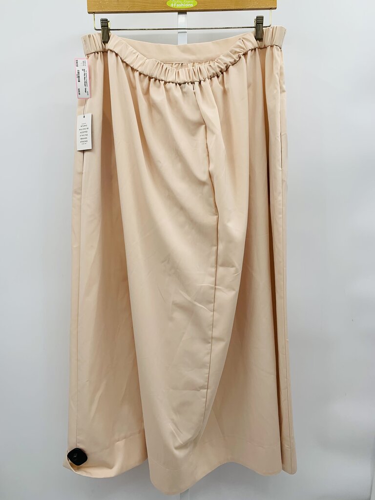 Eloquii Skirt Plus Maxi Beige 20