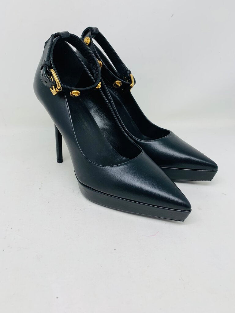 Versace LUXURY SHOES Black 6.5