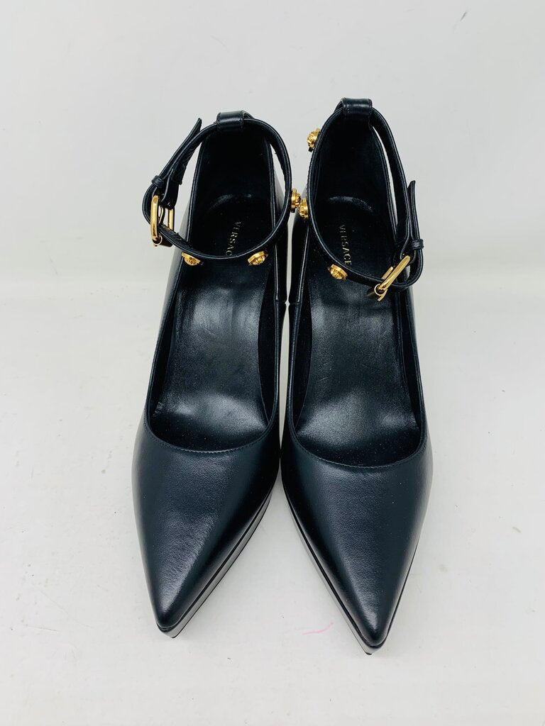 Versace LUXURY SHOES Black 6.5
