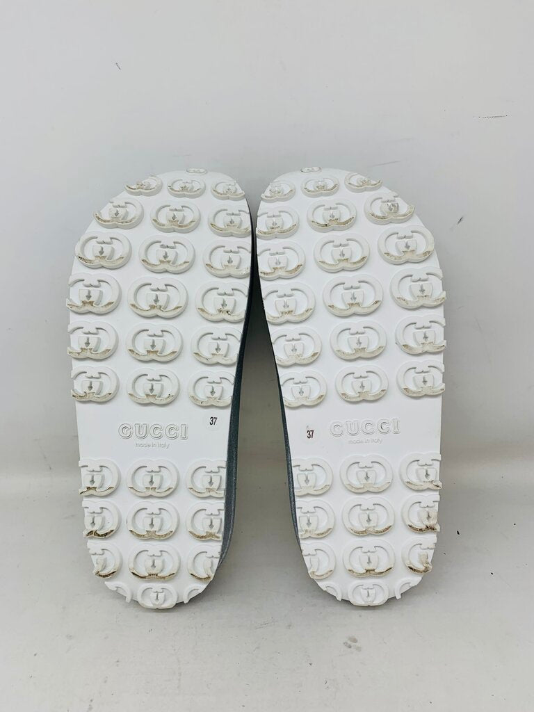 Gucci LUXURY SHOES Silver 6.5