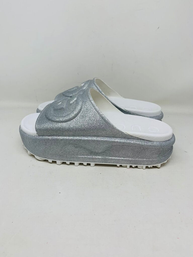 Gucci LUXURY SHOES Silver 6.5