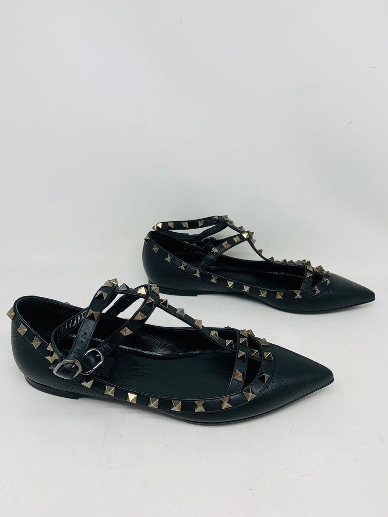 Valentino LUXURY SHOES Black 8.5