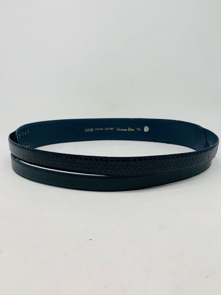 Christian Dior Belt Navy M/L