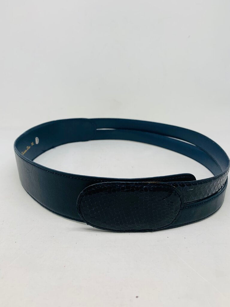 Christian Dior Belt Navy M/L