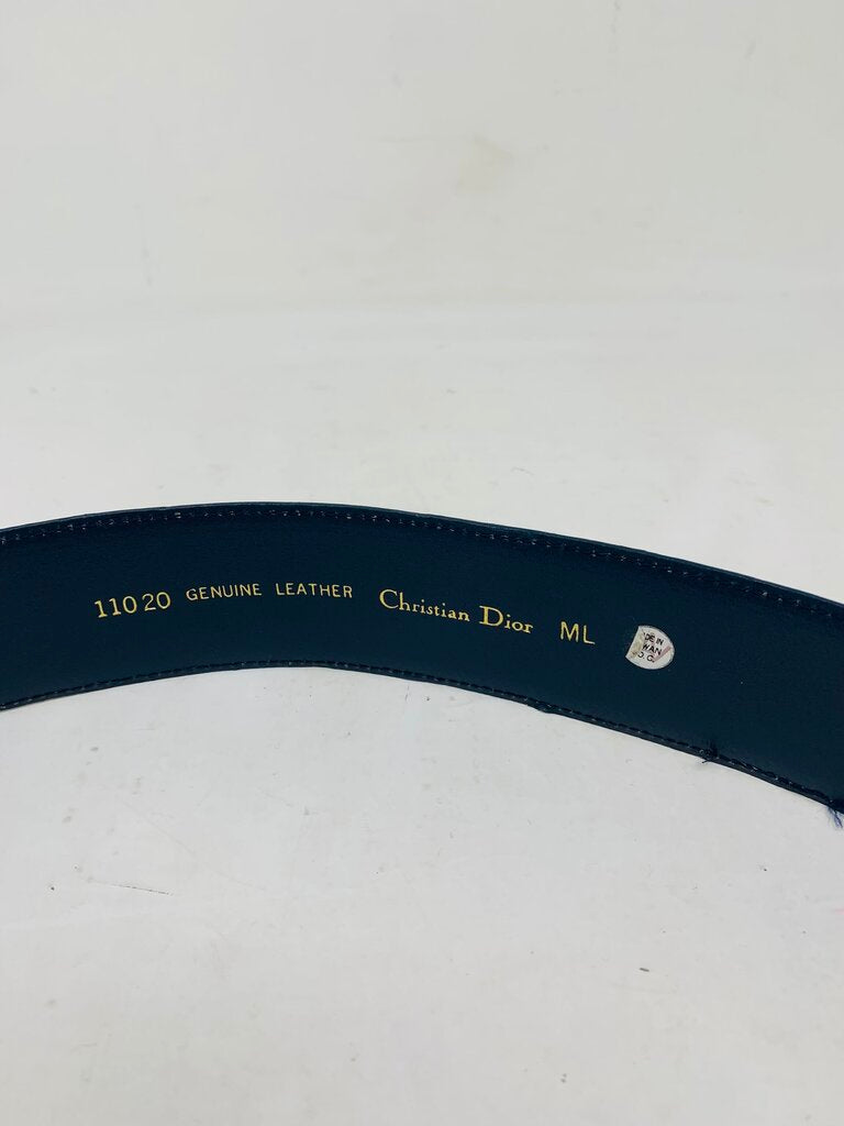 Christian Dior Belt Navy M/L