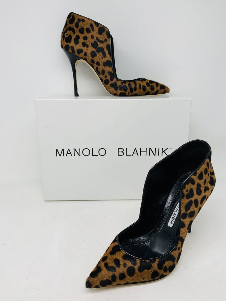 Manolo Blahnik Heels Brown 5