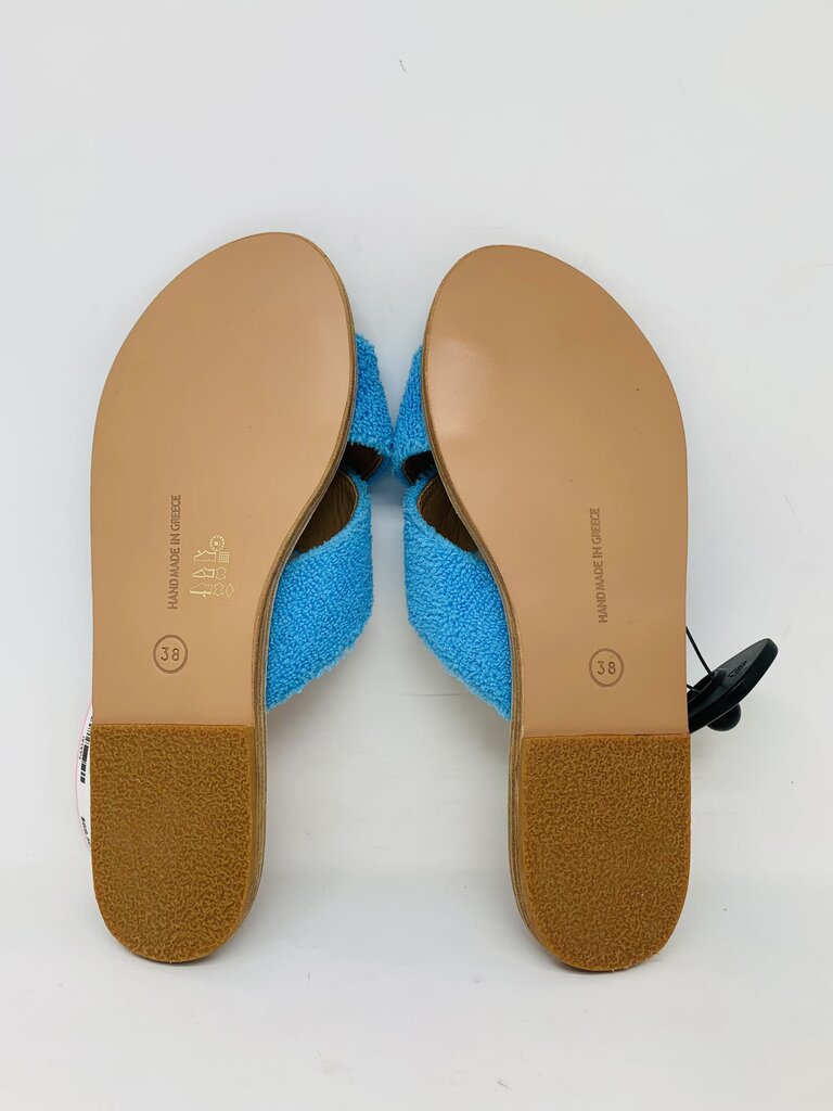 Ancient Greek Sandals Sandals Blue 7.5