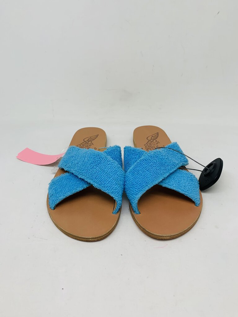 Ancient Greek Sandals Sandals Blue 7.5