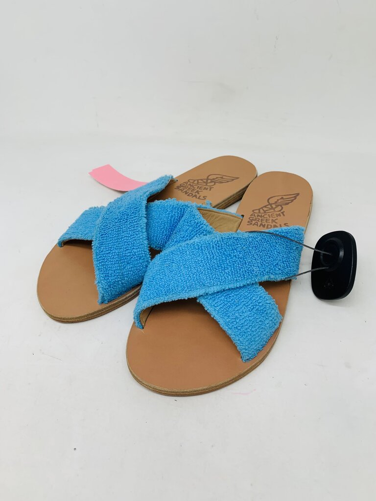 Ancient Greek Sandals Sandals Blue 7.5