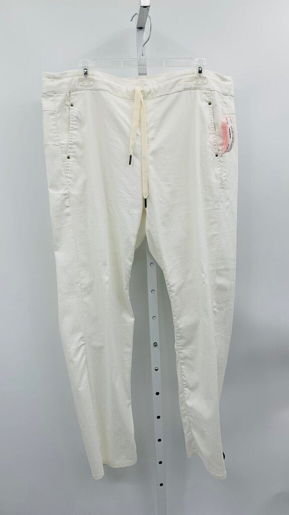 Alembika Pants Plus Straight Ivory 16-18