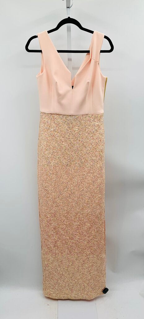 Black Halo Formal Dress Beige 8
