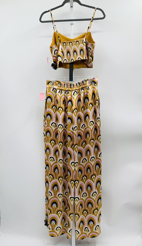 House of Harlow Pants Set Gold M