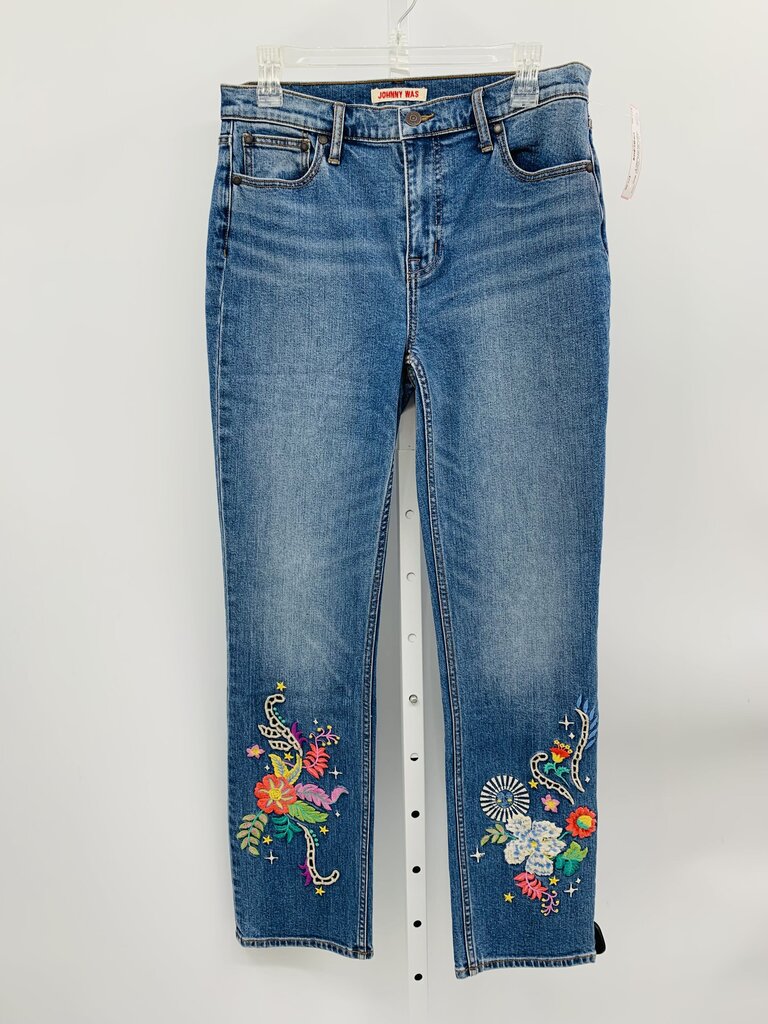 Johnny Was Jeans Straight Denim 6