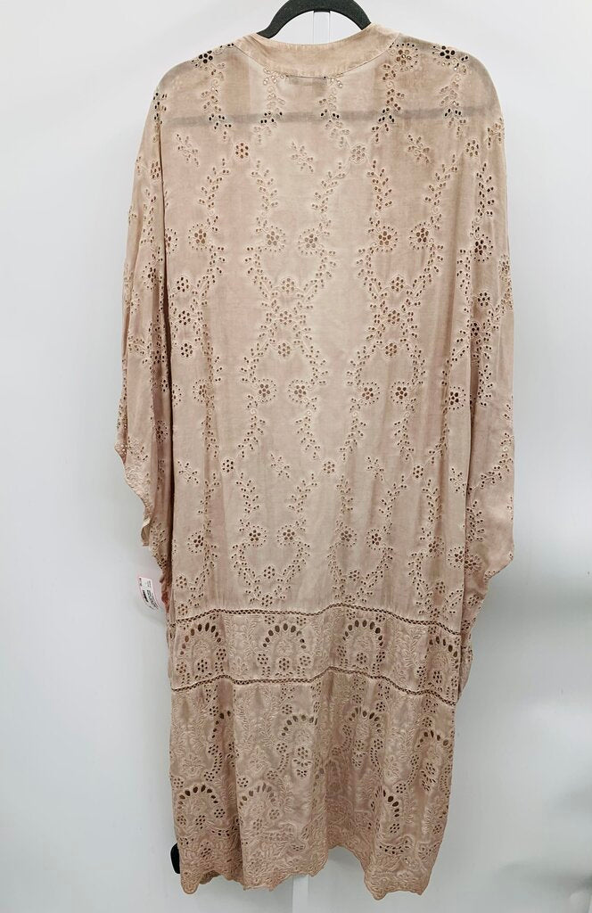 Young Fabulous & Broke Kimono Beige OS