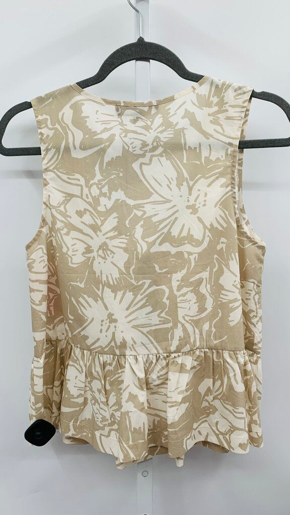 Central Park West Top Beige S