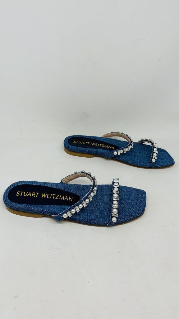 Stuart Weitzman Sandals Denim 7.5