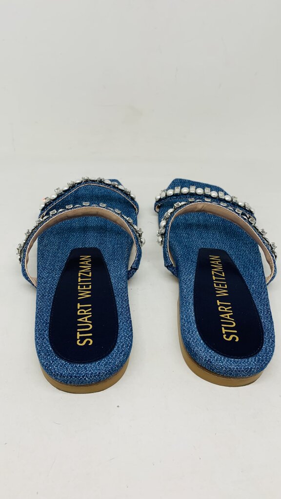 Stuart Weitzman Sandals Denim 7.5