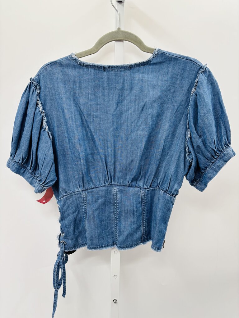 Boston Proper Top Denim 4