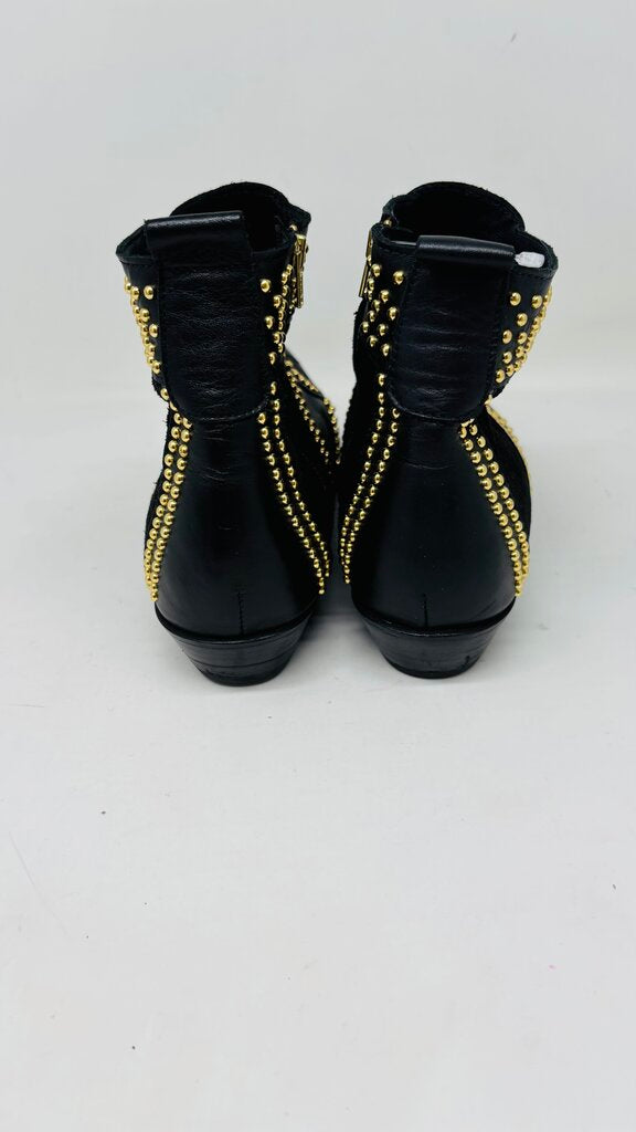 Anine Bing Ankle Boots Black 9