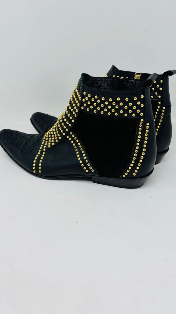 Anine Bing Ankle Boots Black 9