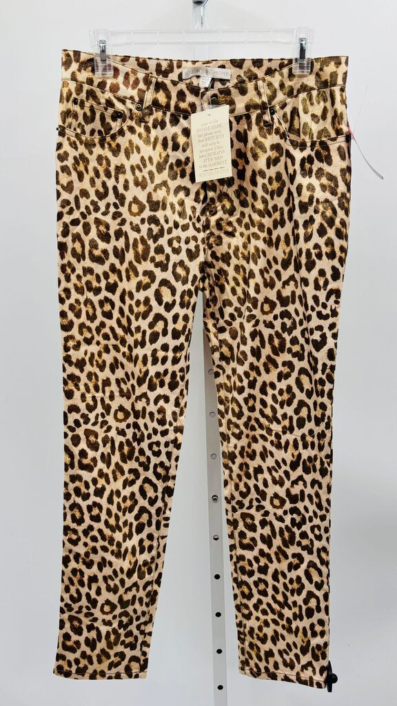 Boston Proper Pants Straight Beige 10