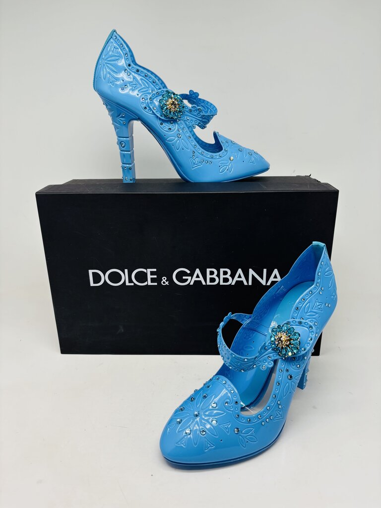Dolce & Gabbana LUXURY SHOES Blue 7.5