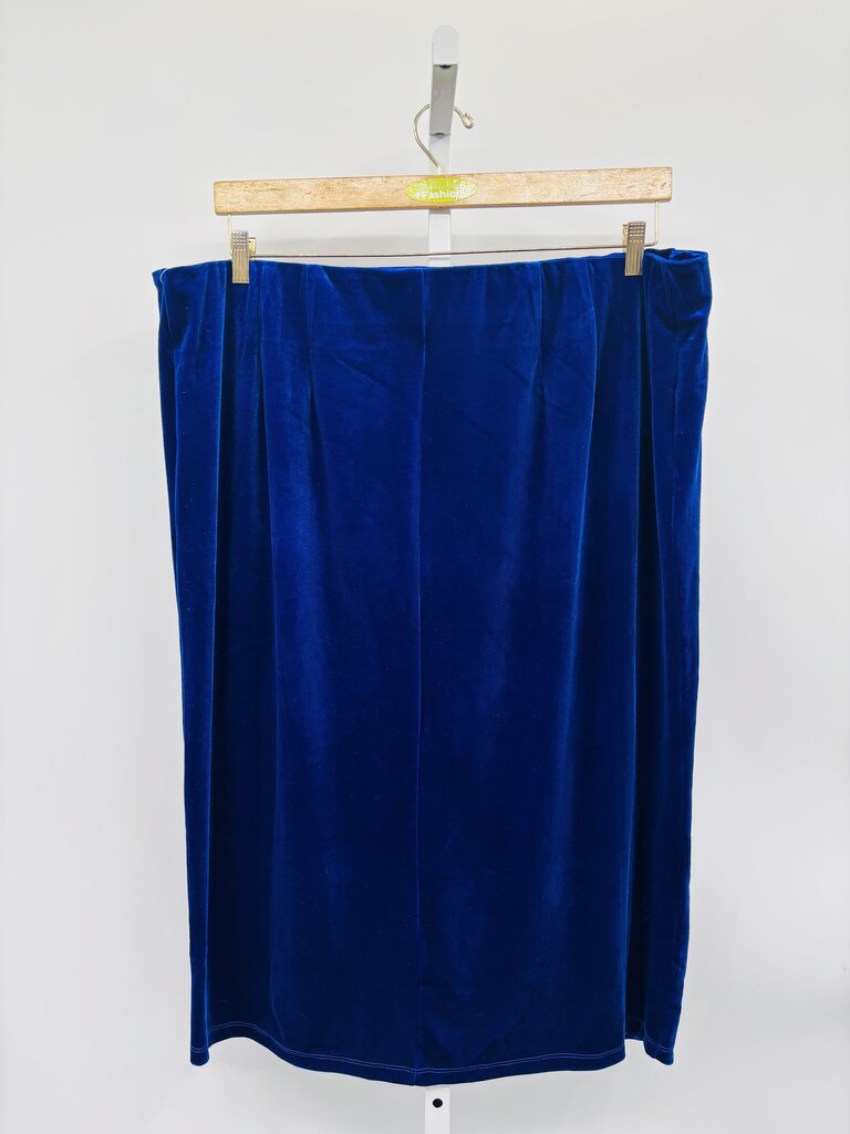 Eloquii Skirt Maxi Blue 24