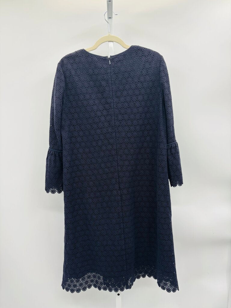LaFayette 148 Dress Navy L
