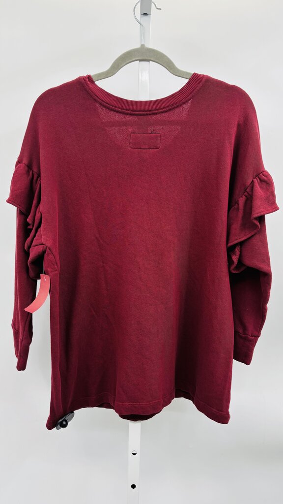 Current/Elliott Sweatshirt Burgundy M