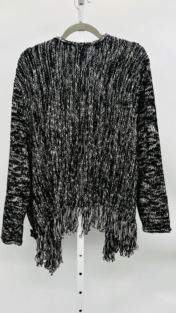 Nic + Zoe Cardigan Plus Black 3X