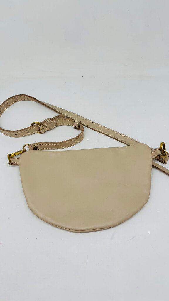 Abby Alley Crossbody Bag Beige