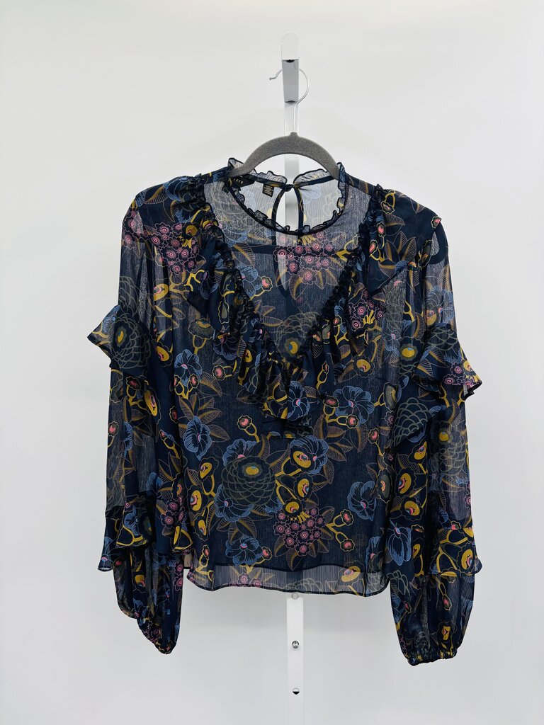 Ted Baker Blouse Navy 4