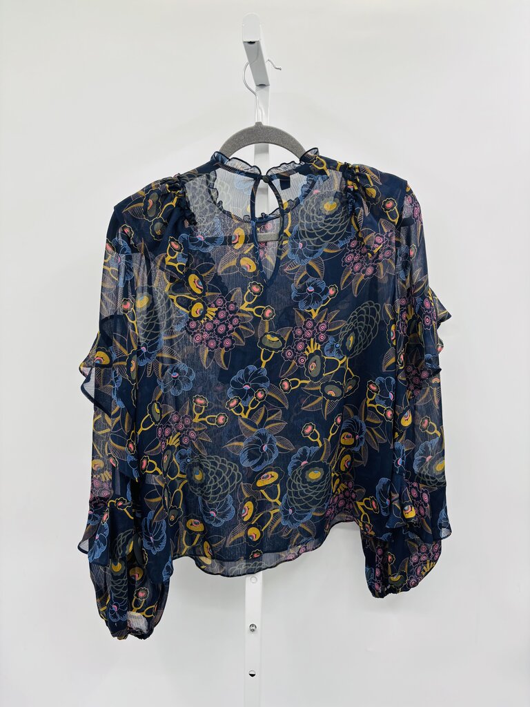 Ted Baker Blouse Navy 4
