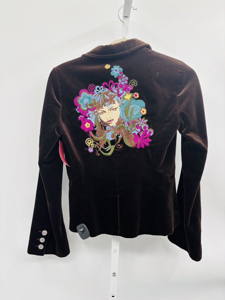 True Religion Blazer Brown XS