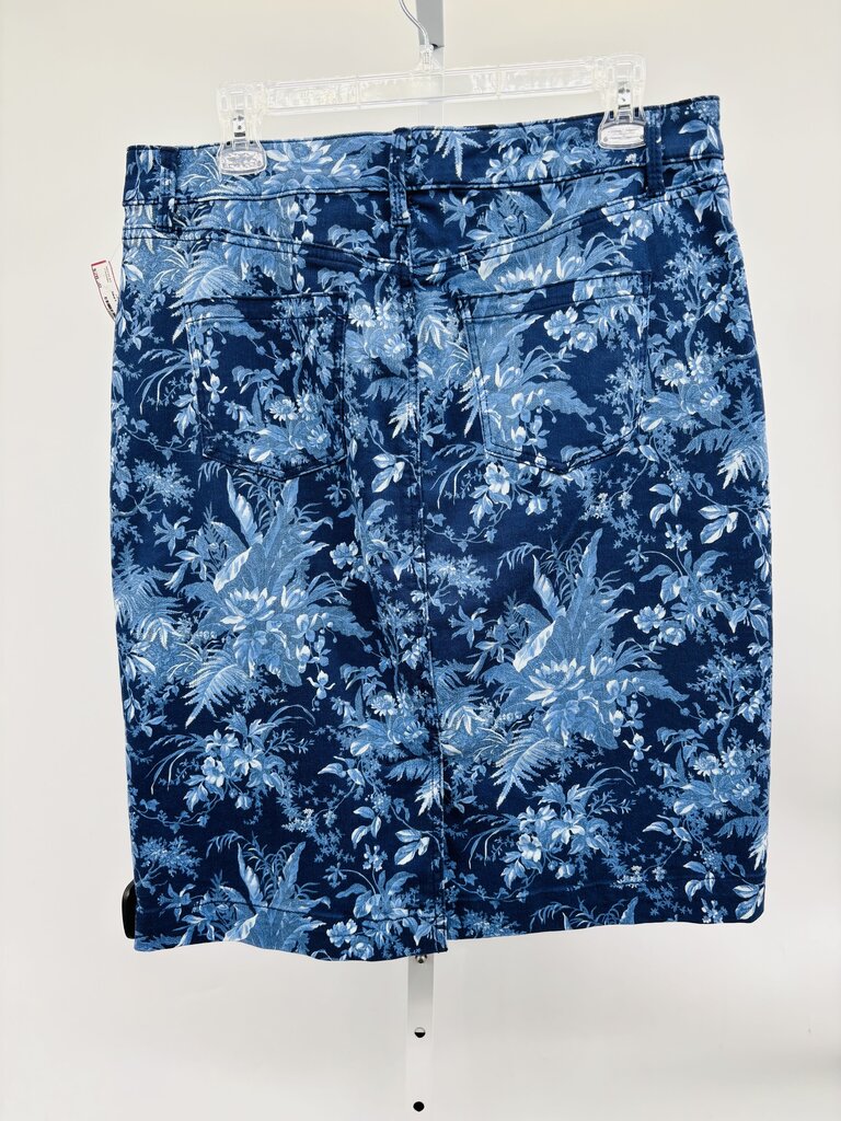 Talbots Skirt Navy 12P