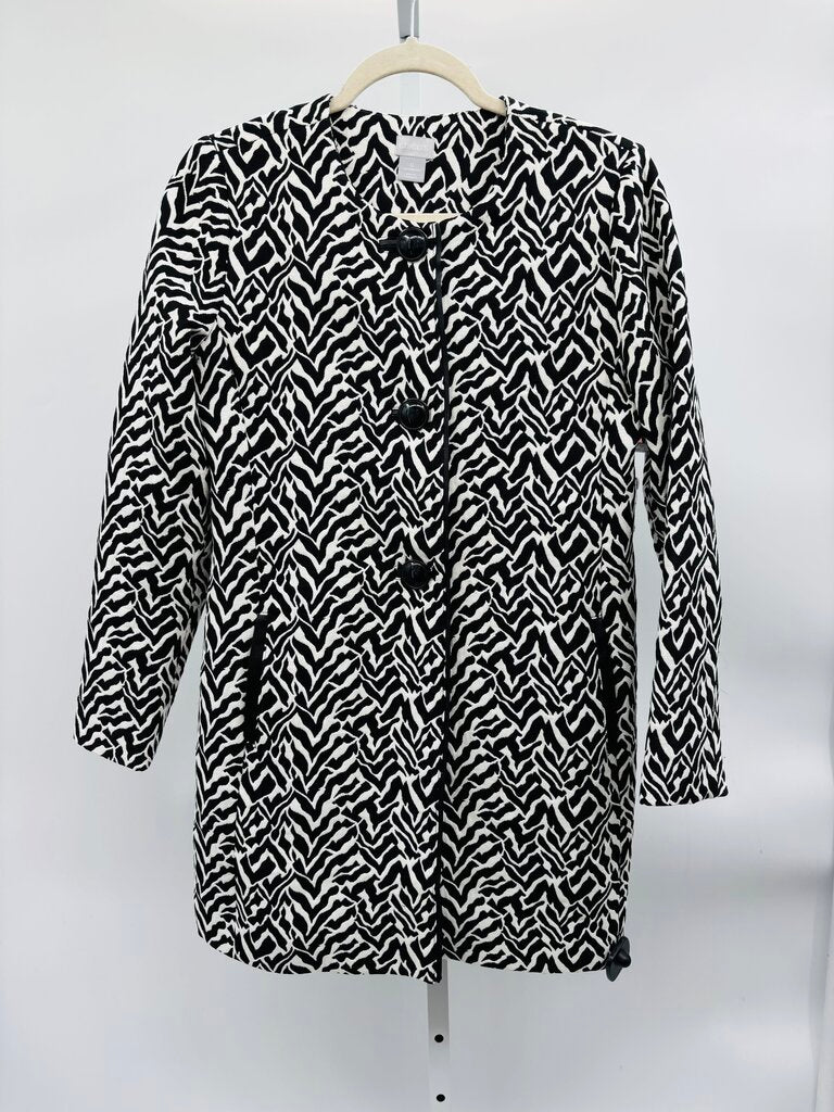 Chico's Coat Black S