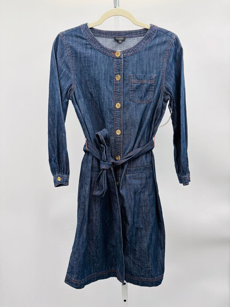 Talbots Dress Denim XS