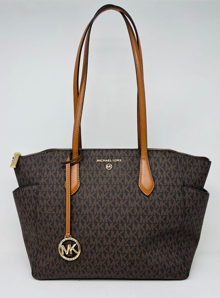 Michael Kors Handbag Brown Signature