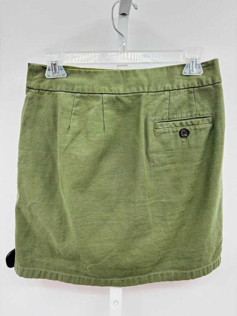 J. Crew Skirt Mini Green 2