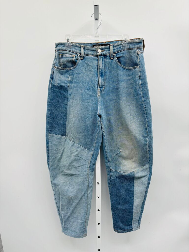 Veronica Beard Jeans Wide Leg Denim 8