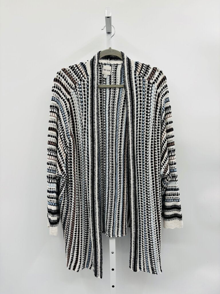 Nic + Zoe Cardigan Plus Multi 3X