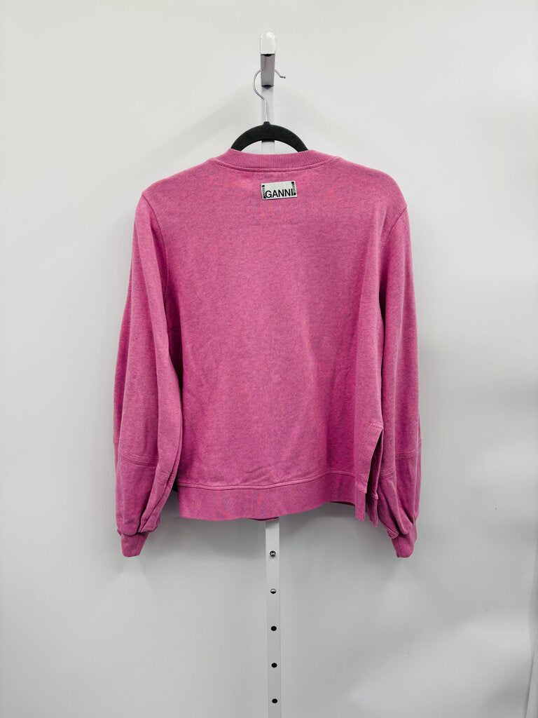 Ganni Sweatshirt Pink S